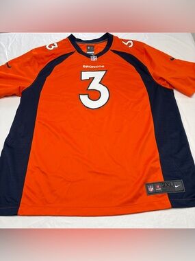 Nike NFL Denver Broncos Russell Wilson #3 Jersey Men’s 3XL